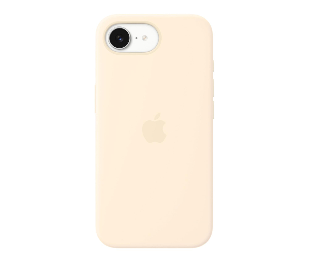 Apple Silikonowe etui do iPhone 17e MagSafe waniliowe - 1506119 - zdjęcie